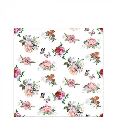Tovaglioli Ambiente Charlotte bianco 25 cm