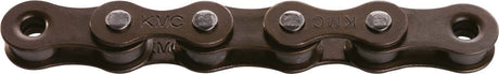 Catena di biciclette kmc z1 marrone 1 8, 112 link
