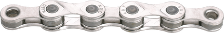 KMC E9 Silver Bicycle Chain 1 2x11 128 - 122 Collegamenti