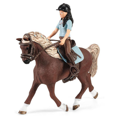 Scatola per lavaggio cavalli Schleich Horse Club con Emily e Luna di Hor 42438