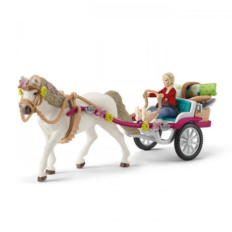 Carrozza del club di cavalli Schleich per il grande spettacolo equestre 42467