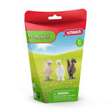 Schleich Farm World Amici delle galline - Set di personaggi da gioco - Giocattoli per bambini per ragazzi e ragazze - 42574