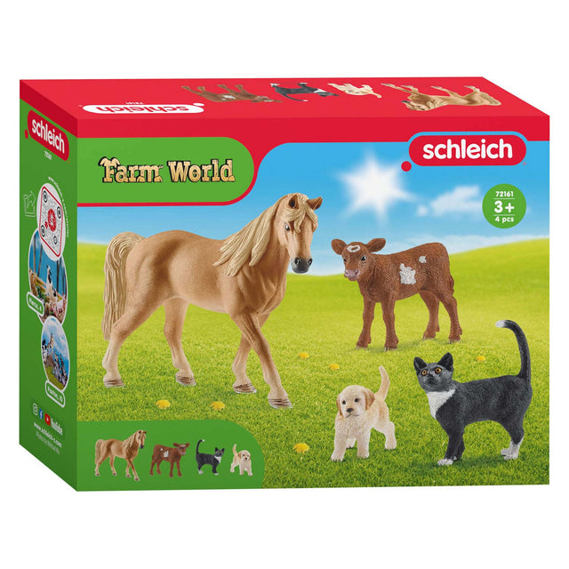 Set di starter mondiale di Schleich Farm 72161