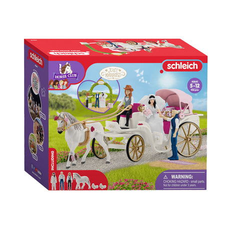 Carrozza nuziale Schleich Horse Club 42641