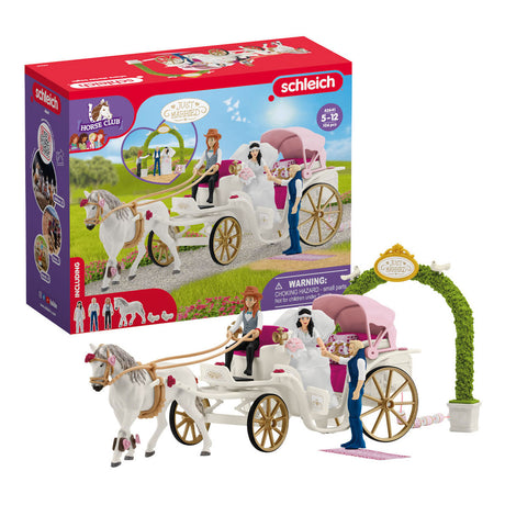 Carrozza nuziale Schleich Horse Club 42641