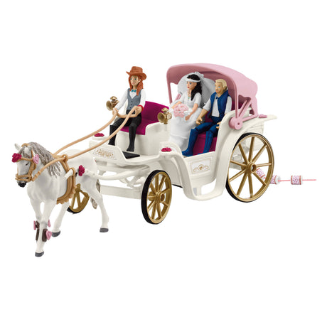 Carrozza nuziale Schleich Horse Club 42641