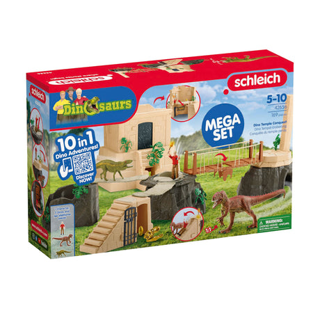 La conquista del tempio dei dinosauri schleich 42656