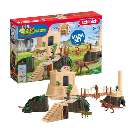 La conquista del tempio dei dinosauri schleich 42656