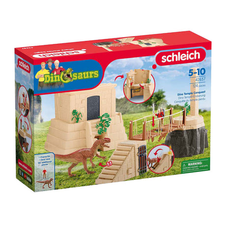 Dinosauri schleich conquista del tempio dei dinosauri 42657