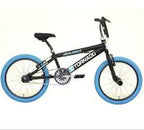 Bicicletta Freestyle 20 Nero Opaco (Fascia Blu)