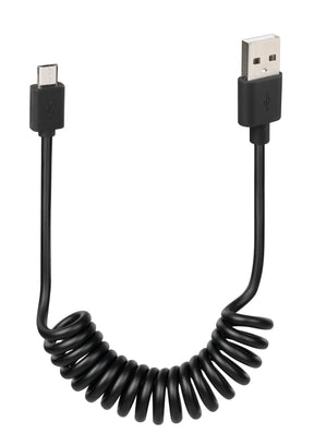 Cavo Lampa Cavo arricciacapelli Lampa micro USB 1 metro nero