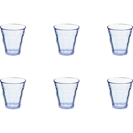 Bicchiere Duralex Picardie blu 200ml 6 pezzi