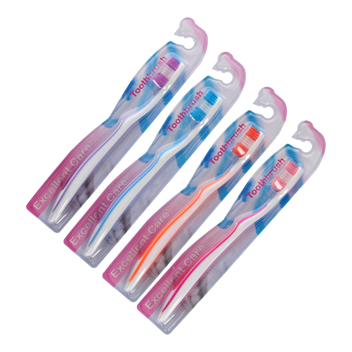 Spazzolino da denti in plastica