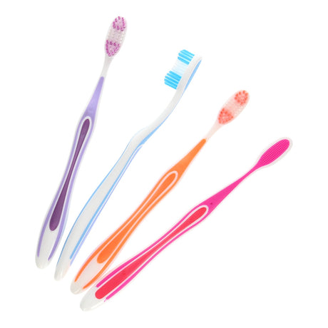 Spazzolino da denti in plastica