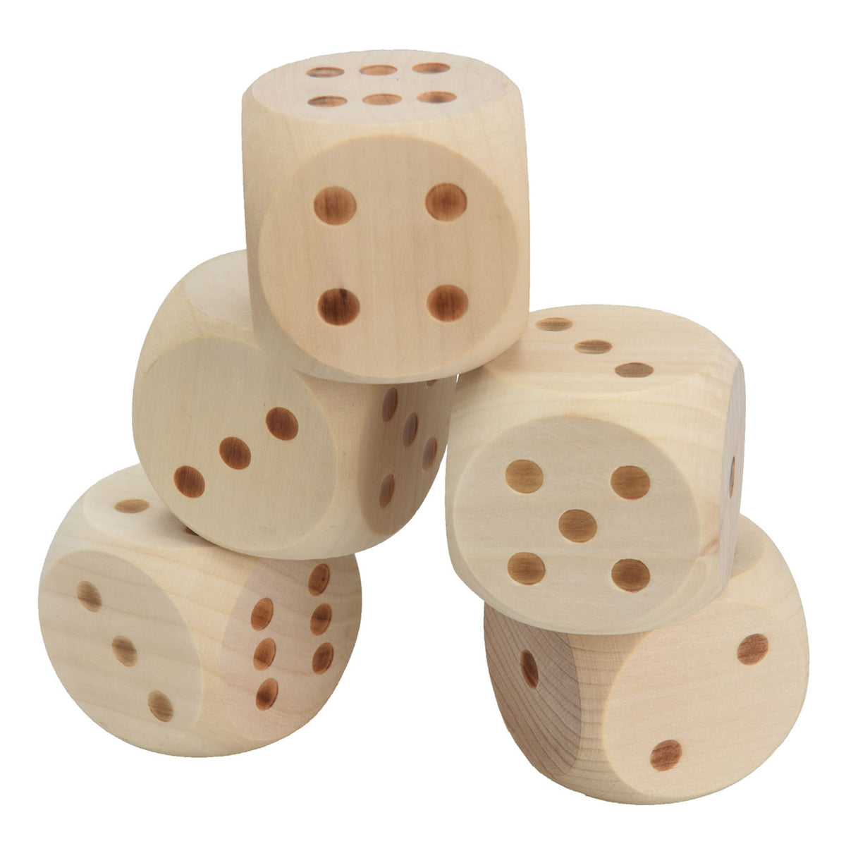 Gioco di dadi in legno XL