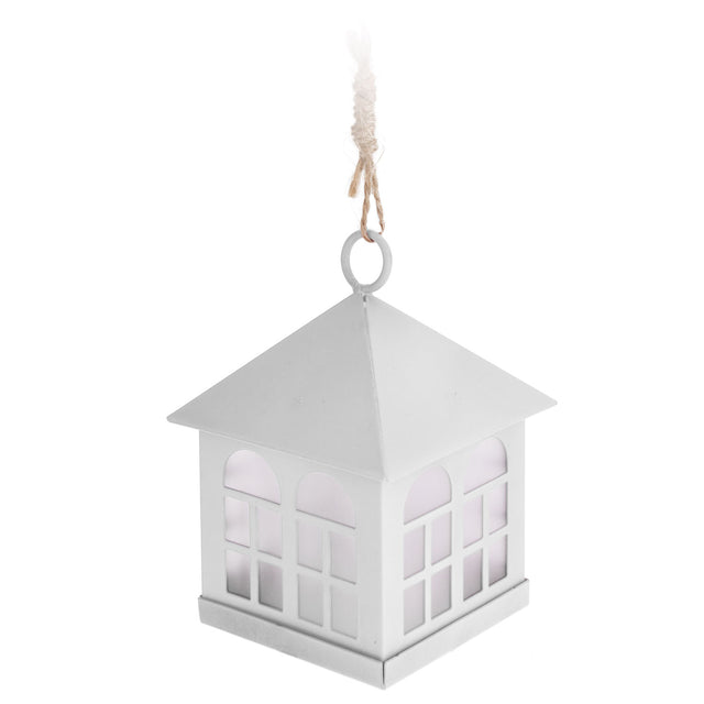 Cottage a sospensione con illuminazione a led bianca