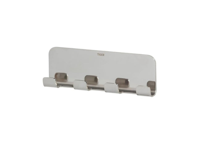 Porta asciugamani Tiger color acciaio inox multilucido 155x49x20mm
