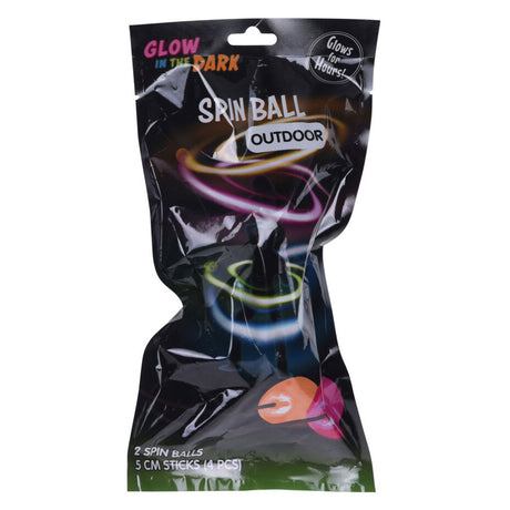Glow in the buio stuntball sul cordone