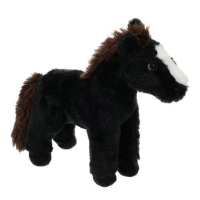 Peluche cavallo nero