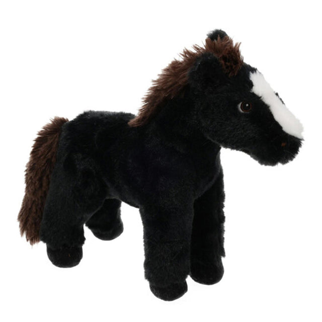 Peluche cavallo nero