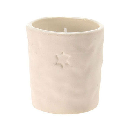 Portacandele Koopman Natale bianco, 12 pz.