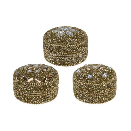 Scatola 7x4 cm oro, set da 12