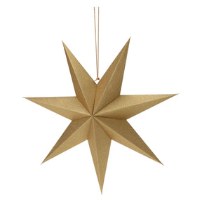 Oro di carta a stella, 60 cm