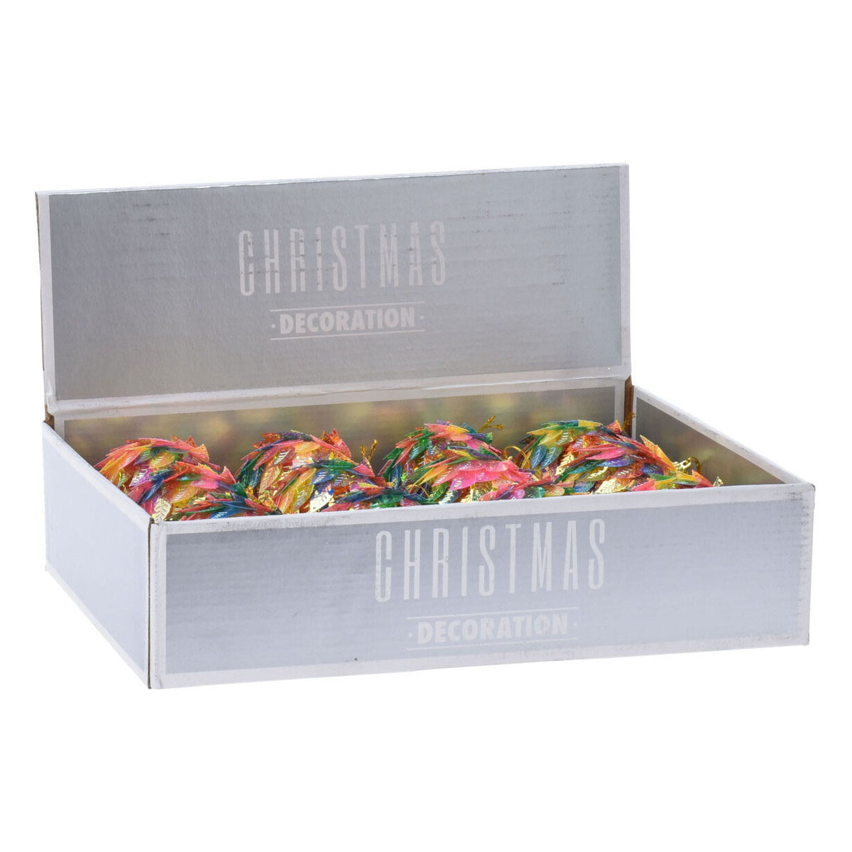 Foglio in gamba di Natale 6 cm, set Vam 12 pezzi