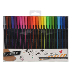 Fineliners, 24 °.