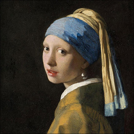 Tovaglioli Ambiente 33x33cm ragazza con l'orecchino di perla