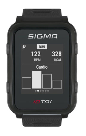 Orologio sportivo Sigma iD.TRI Nero Set