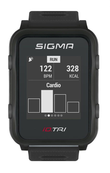 Orologio sportivo Sigma iD.TRI Nero Set