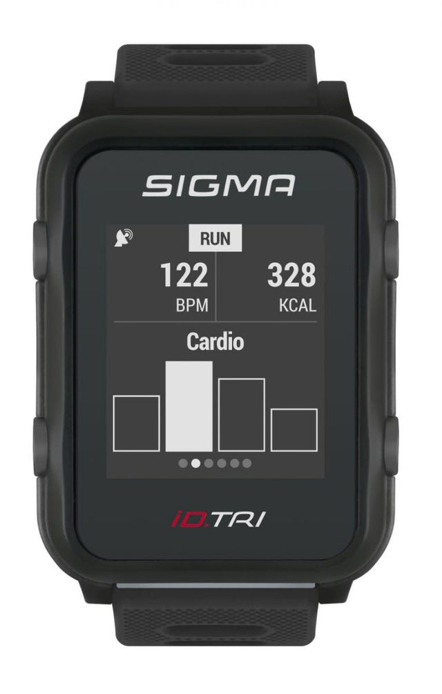 Orologio sportivo Sigma iD.TRI Nero Set