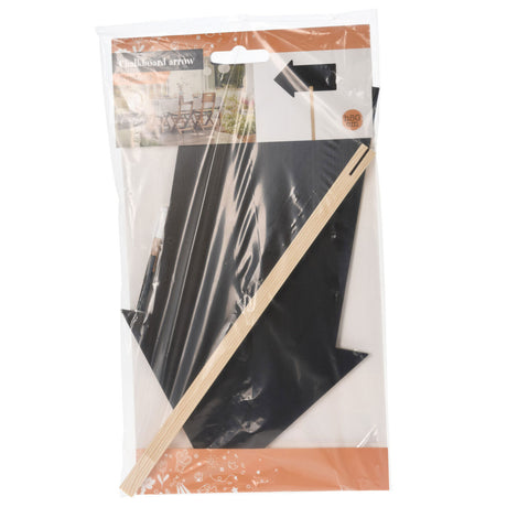 Lavagna Koopman freccia su bastone lavagna in legno 50 cm decorazione.