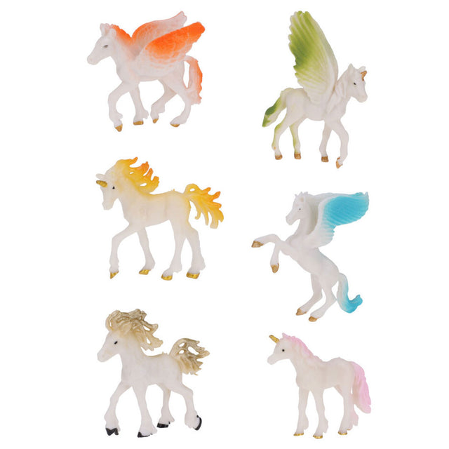 unicorno, set di 6