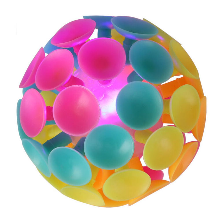 Sfera a ventosa con luce