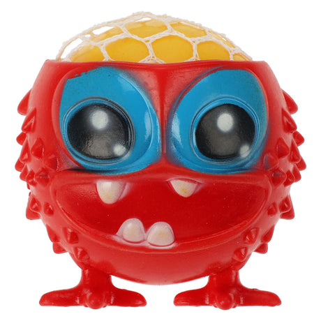 Mostro con palla da spremere, 9 cm