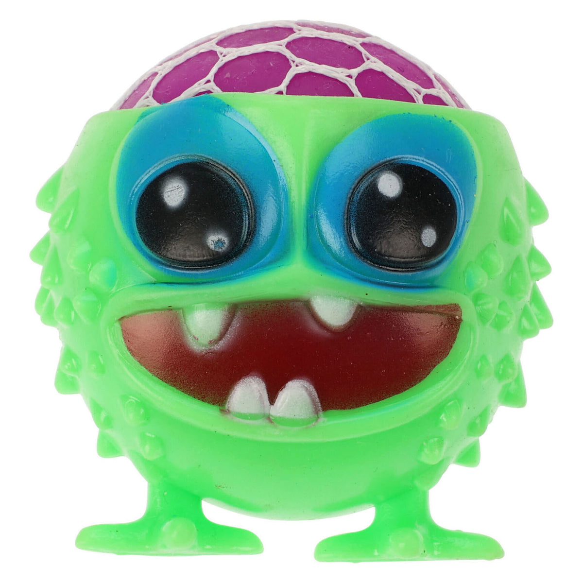 Mostro con palla da spremere, 9 cm