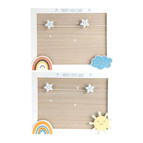 Lavagna memo MDF arcobaleno
