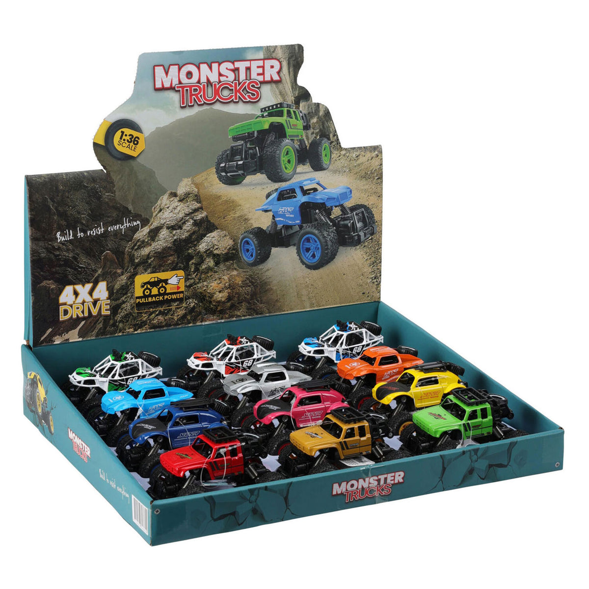 Monster truck retrattile pressofuso Koopman