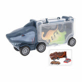 Camion con 2 auto