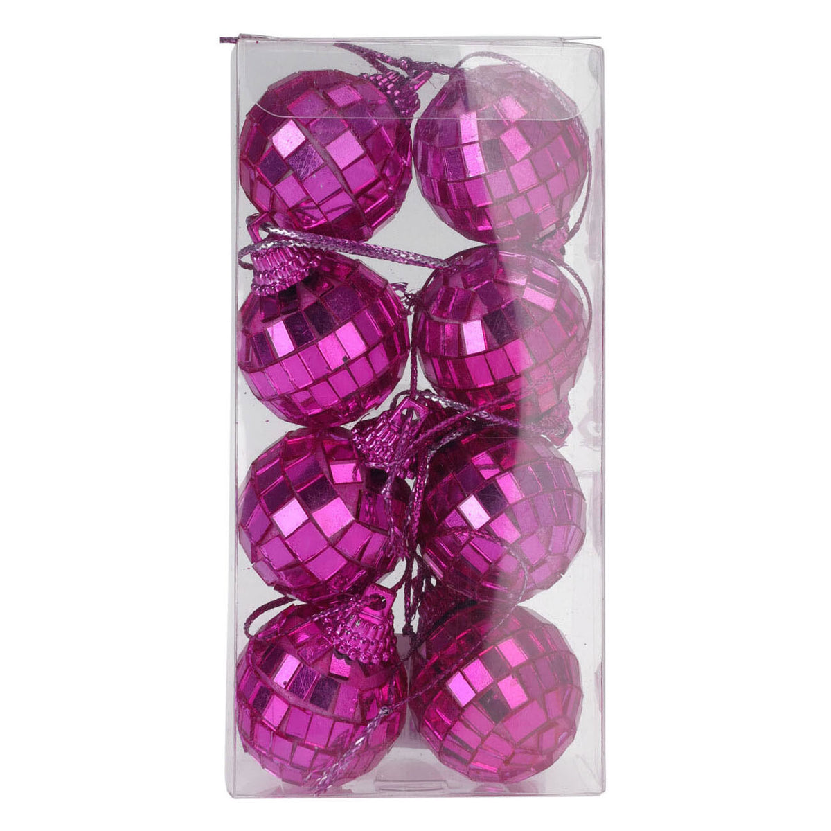Ngk specchio sfera da discoteca colore, 8 pz.