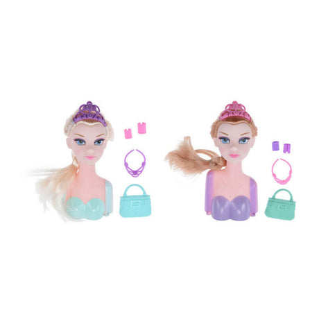 Bambola truccatrice con accessori, 15 cm