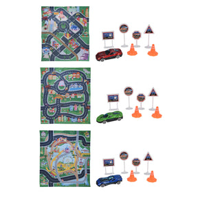 Tappetino da gioco per auto, 79x70 cm