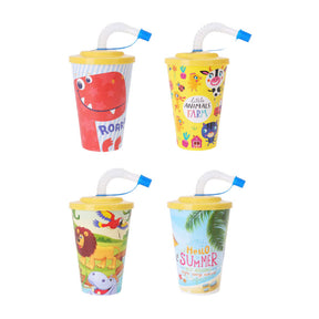 Tazza per bambini con cannuccia