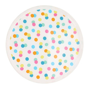Piatti casalinghi eccellenti con pois 22,5 cm, 4 pz.