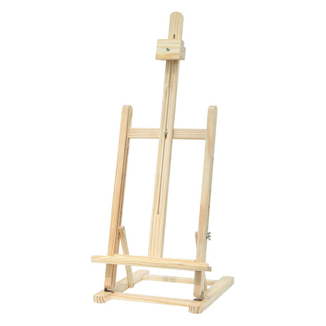 Cavalletto da pittore in legno grande regolabile, 56 cm