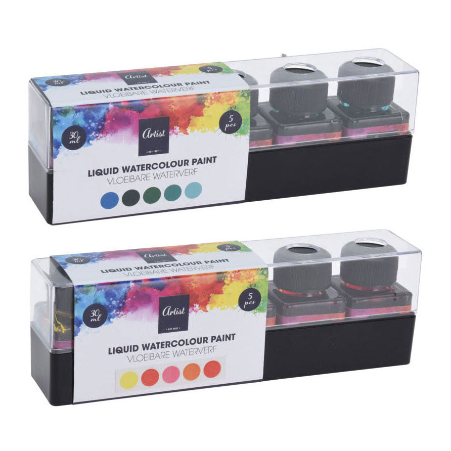 Acquerello 30 ml, set da 5
