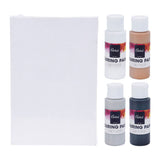 Vernice acrilica colabile, 4 colori