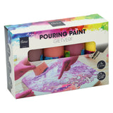 Vernice acrilica colabile, 4 colori